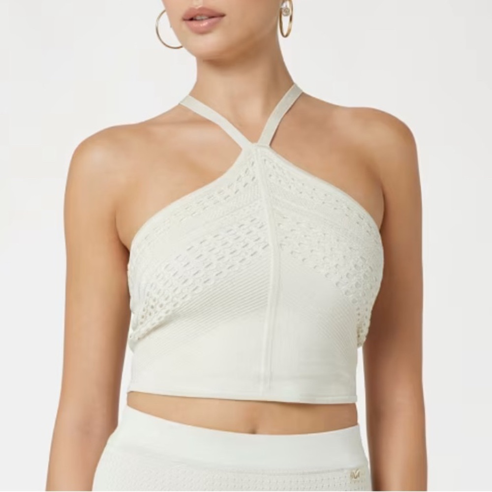Marciano sweater crop top
